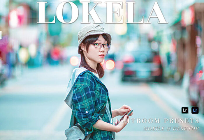 20 پریست لایت روم پرتره حرفه ای Lokela Lightroom Presets