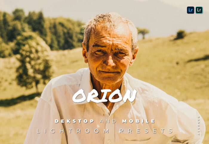 20 پریست لایت روم پرتره حرفه ای Orion Lightroom Preset