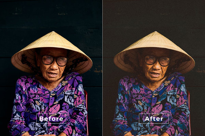 20 پریست لایت روم پرتره حرفه ای Parkisme Lightroom Preset