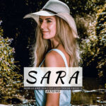 20 پریست لایت روم پرتره حرفه ای Sara Lightroom Presets