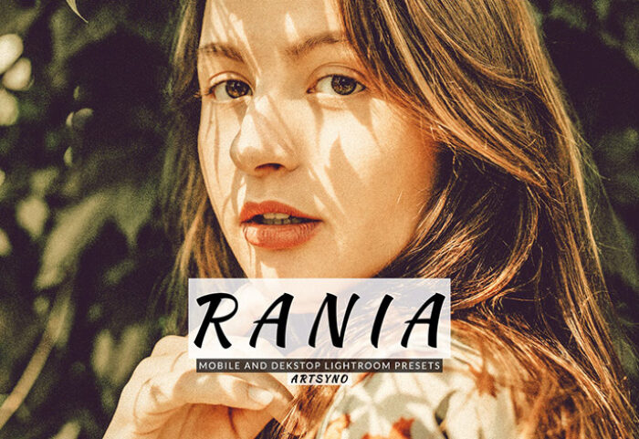 20 پریست لایت روم پرتره حرفه ای تم رنگی گرم Rania Lightroom Presets