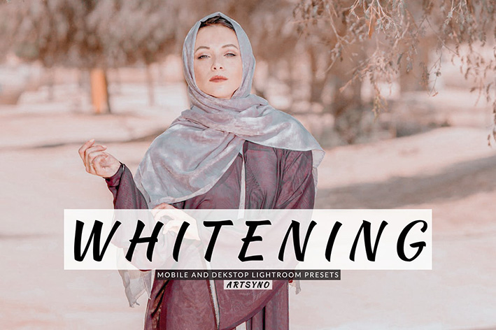 20 پریست لایت روم پرتره حرفه ای تم روشن Whitening Lightroom Presets 20 پریست لایت روم پرتره حرفه ای تم روشن Whitening Lightroom Presets