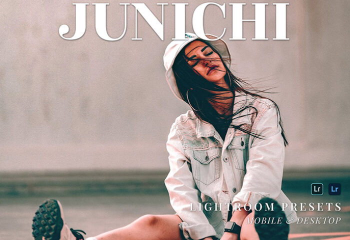 20 پریست لایت روم پرتره حرفه ای تم سینمایی Junichi Lightroom Presets