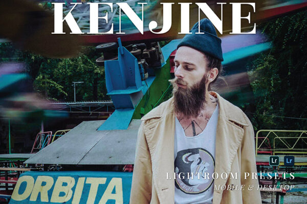 20 پریست لایت روم پرتره حرفه ای تم سینمایی Kenjine Lightroom Presets