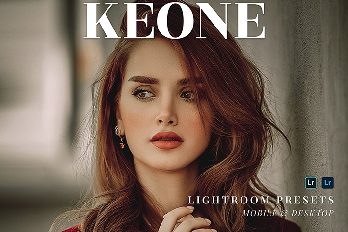 20 پریست لایت روم پرتره حرفه ای تم سینمایی Keone Lightroom Presets 20 پریست لایت روم پرتره حرفه ای تم سینمایی Keone Lightroom Presets