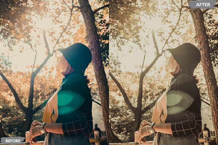 20 پریست لایت روم پرتره حرفه ای تم سینمایی Sulim Lightroom Presets