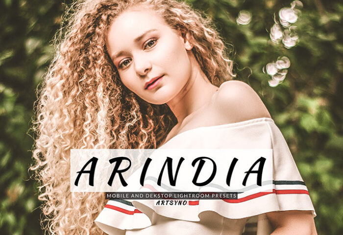 20 پریست لایت روم پرتره حرفه ای تم شکلاتی Arindia Lightroom Presets