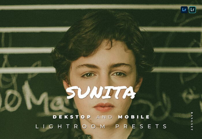 20 پریست لایت روم پرتره حرفه ای تم فشن Sunita Lightroom Preset
