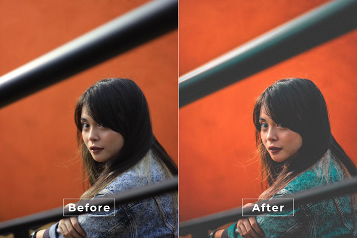 20 پریست لایت روم پرتره حرفه ای تم فشن Tancred Lightroom Preset