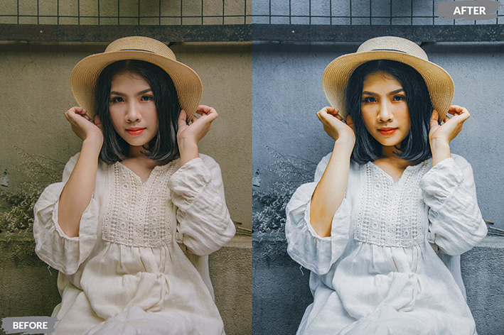 20 پریست لایت روم پرتره حرفه ای تم فشن زنانه Canola Lightroom Presets