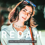 20 پریست لایت روم پرتره سینماتیک حرفه ای Redam Lightroom Presets