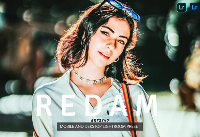 20 پریست لایت روم پرتره سینماتیک حرفه ای Redam Lightroom Presets