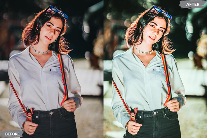 20 پریست لایت روم پرتره سینماتیک حرفه ای Redam Lightroom Presets