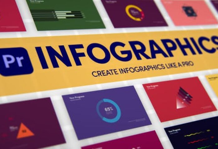 290 پروژه پریمیر 2021 اینفوگرافیک حرفه ای Infographics Premiere Pro