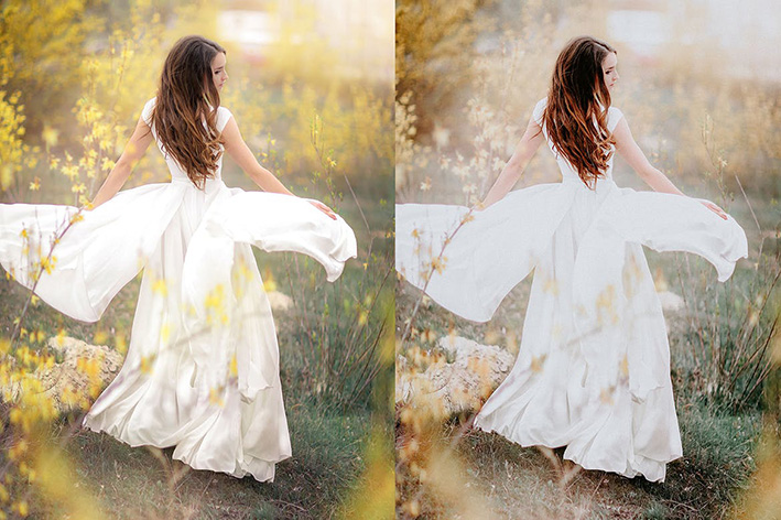 30 پریست لایت روم رنگی حرفه ای تم زرد Shades of Yellow Lightroom Presets