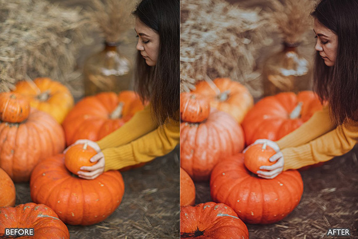 32 پریست لایت روم هالووین 2021 حرفه ای Halloween Fall Lightroom Presets