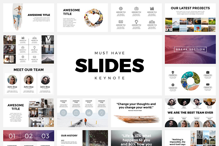 قالب پاورپوینت حرفه ای برای تدریس Must Have Slides Keynote قالب پاورپوینت حرفه ای برای تدریس Must Have Slides Keynote