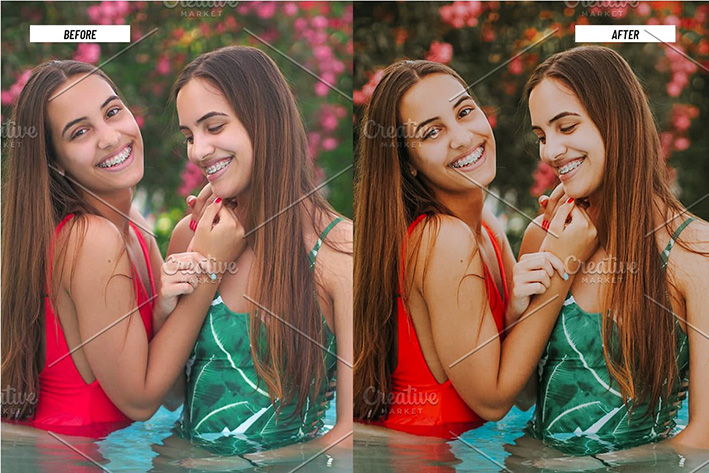 18 پریست لایت روم پرتره عروس و فشن Lightroom Presets Rich And Clean