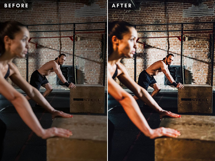 20 پریست لایت روم ورزشی 2021 حرفه ای Fitness Lightroom Presets