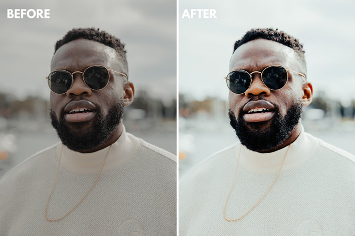 20 پریست لایت روم پرتره 2021 حرفه ای Portrait Lightroom Presets
