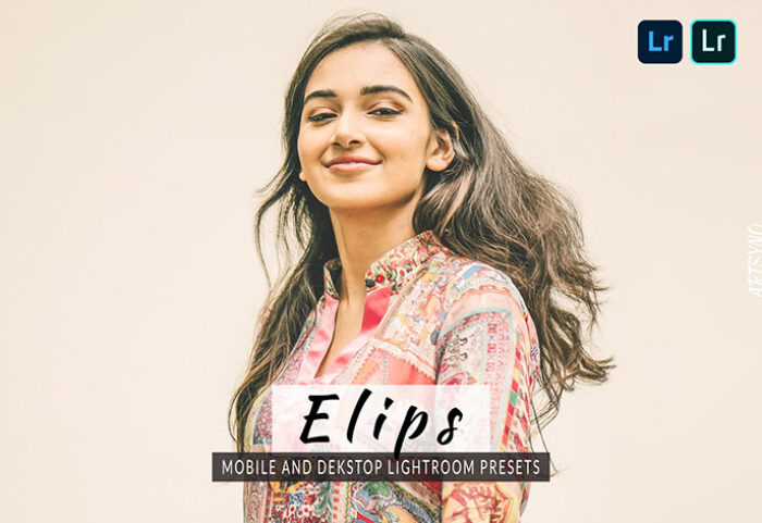 20 پریست لایت روم پرتره فشن حرفه ای Elips Lightroom Presets