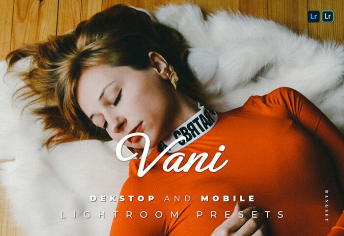 20 پریست لایت روم پرتره فشن حرفه ای Vani Lightroom Preset