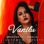 20 پریست لایت روم پرتره فشن حرفه ای Vanilu Lightroom Preset