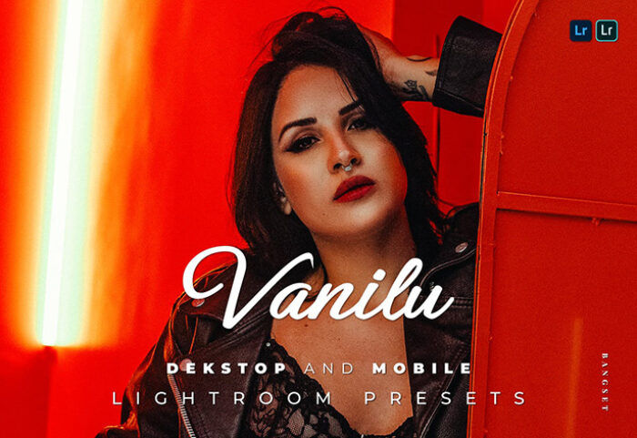 20 پریست لایت روم پرتره فشن حرفه ای Vanilu Lightroom Preset