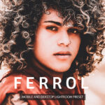 20 پریست لایت روم پرتره فشن حرفه ای تم سینماتیک Ferrol Lightroom Presets
