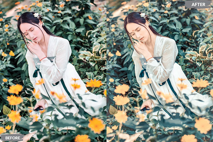 20 پریست لایت روم پرتره فشن حرفه ای تم فضای باز Estepona Lightroom Presets