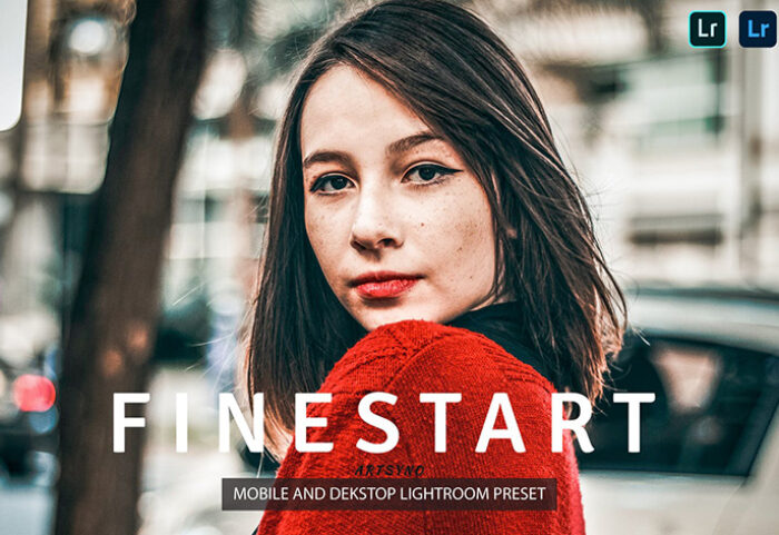 20 پریست لایت روم پرتره فشن حرفه ای تم فضای باز Finestart Lightroom Presets
