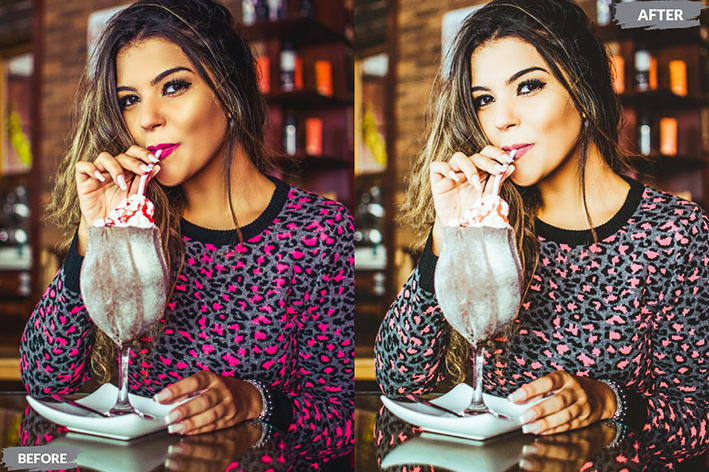 20 پریست لایت روم پرتره فشن حرفه ای تم فضای باز Fraga Lightroom Presets