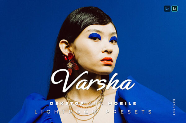20 پریست لایت روم پرتره فشن حرفه ای تم فضای باز Varsha Lightroom Preset