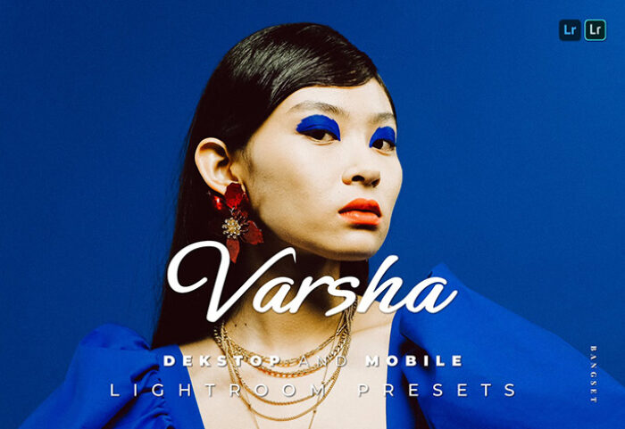 20 پریست لایت روم پرتره فشن حرفه ای تم فضای باز Varsha Lightroom Preset