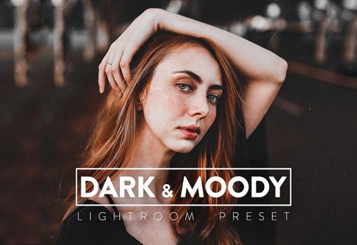 30 پریست لایت روم حرفه ای تم تیره DARK MOODY Lightroom Preset