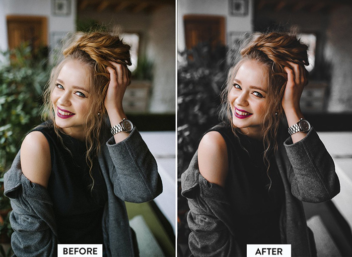 30 پریست لایت روم حرفه ای تم تیره DARK MOODY Lightroom Preset 30 پریست لایت روم حرفه ای تم تیره DARK MOODY Lightroom Preset