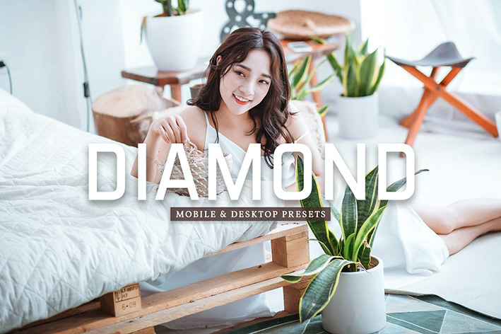 40 پریست لایت روم و پریست کمرا راو و اکشن فتوشاپ تم الماس Diamond Lightroom Presets 40 پریست لایت روم و پریست کمرا راو و اکشن فتوشاپ تم الماس Diamond Lightroom Presets