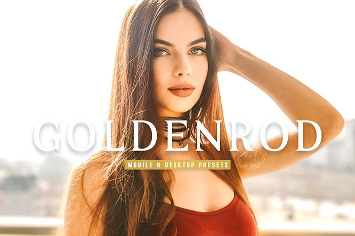 40 پریست لایت روم و پریست کمرا راو و اکشن فتوشاپ تم طلایی Goldenrod Lightroom Presets 40 پریست لایت روم و پریست کمرا راو و اکشن فتوشاپ تم طلایی Goldenrod Lightroom Presets