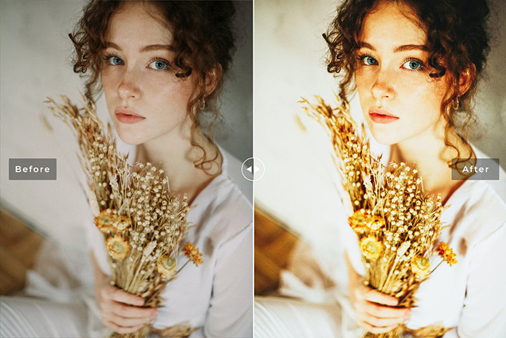 40 پریست لایت روم و پریست کمرا راو و اکشن فتوشاپ تم طلایی Goldenrod Lightroom Presets 40 پریست لایت روم و پریست کمرا راو و اکشن فتوشاپ تم طلایی Goldenrod Lightroom Presets
