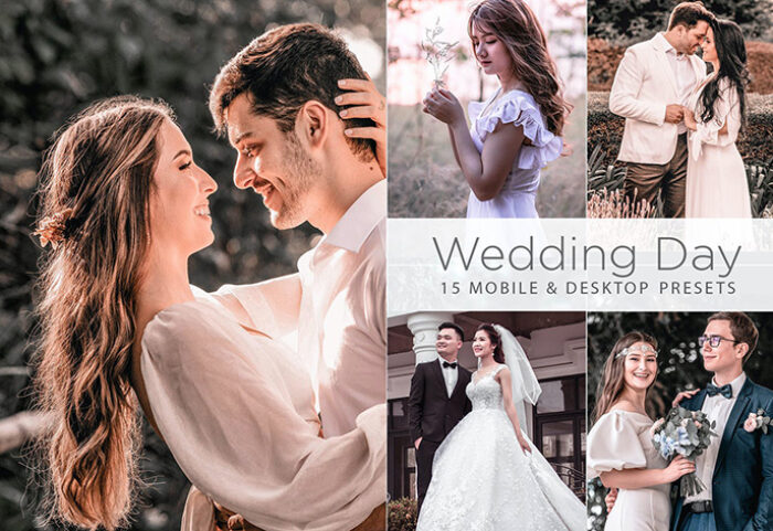 45 پریست لایت روم عروسی 2021 حرفه ای Wedding Day Lightroom Presets