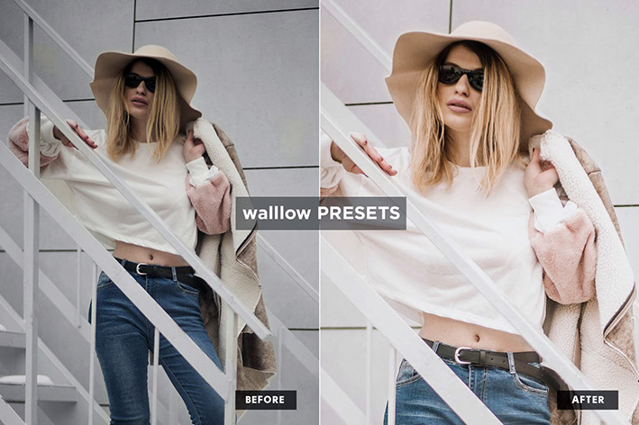 45 پریست لایت روم پرتره 2021 حرفه ای Bohemian Style Lightroom presets