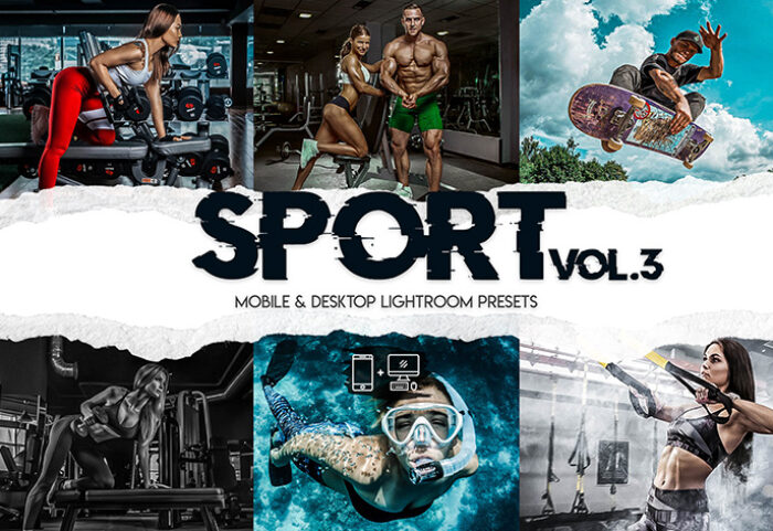 60 پریست لایت روم ورزشی و پریست کمرا راو فتوشاپ Sport Lightroom Presets Vol. 3