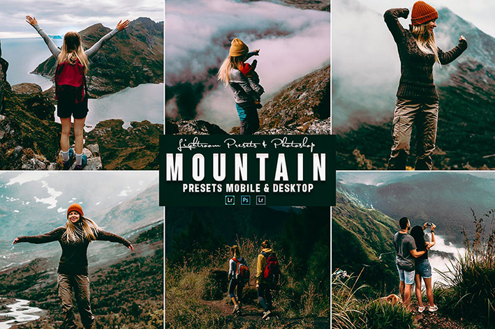 9 پریست لایت روم و اکشن فتوشاپ تم کوهستان Mountain Photoshop Action Lightrom Presets 9 پریست لایت روم و اکشن فتوشاپ تم کوهستان Mountain Photoshop Action Lightrom Presets