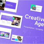قالب پاورپوینت حرفه ای تم آژانس ایده خلاقانه Creative Agency Modern PowerPoint Template