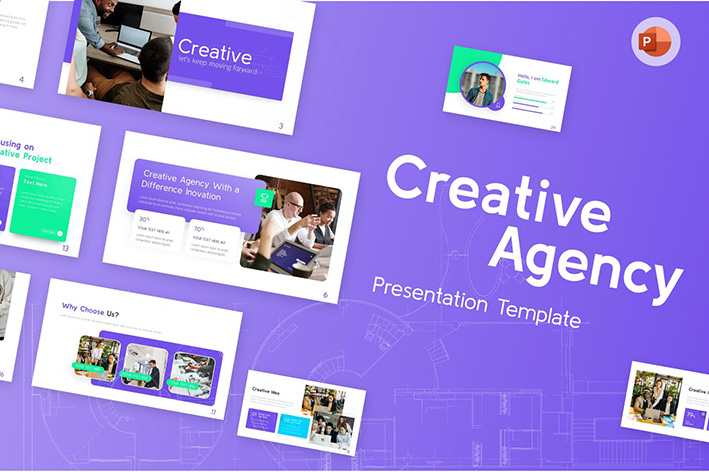 قالب پاورپوینت حرفه ای تم آژانس ایده خلاقانه Creative Agency Modern PowerPoint Template قالب پاورپوینت حرفه ای تم آژانس ایده خلاقانه Creative Agency Modern PowerPoint Template