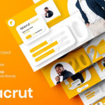 قالب پاورپوینت و گوگل اسلایدر تم تجارت Macrut Business PowerPoint Template
