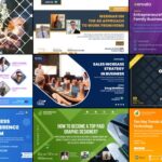 پروژه پریمیر 2021 با موزیک رزولوشن 4K معرفی کنفرانس Conference Posters And Banners