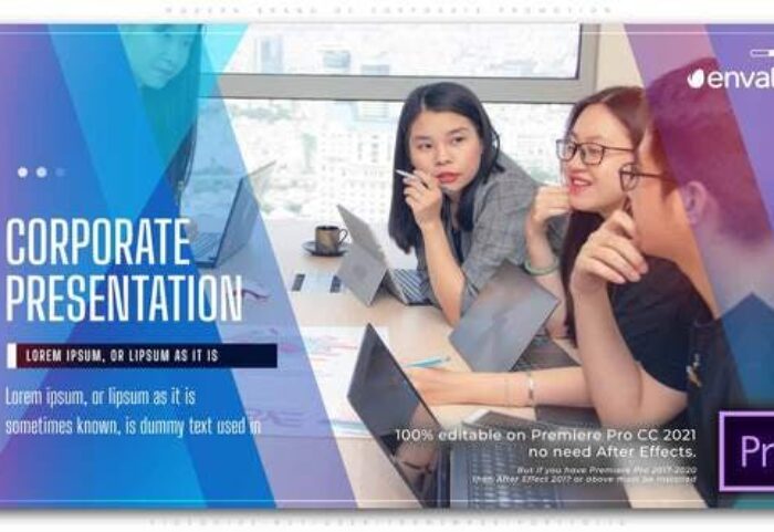 پروژه پریمیر 2021 با موزیک معرفی شرکت Modern Brand of Corporate Promotion