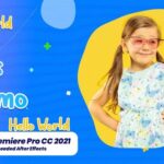 پروژه پریمیر اسلایدشو 2021 با موزیک تم کودکان شاد Happy Kids Promo Slideshow
