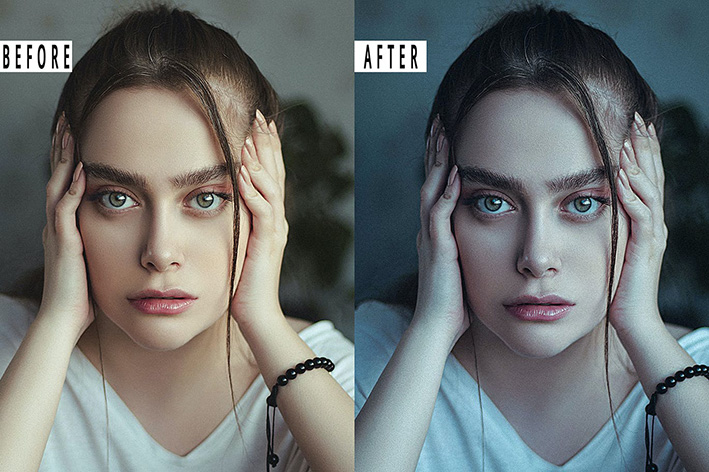 13 پریست لایت روم پرتره افکت HDR و اکشن فتوشاپ HDR Portrait Presets